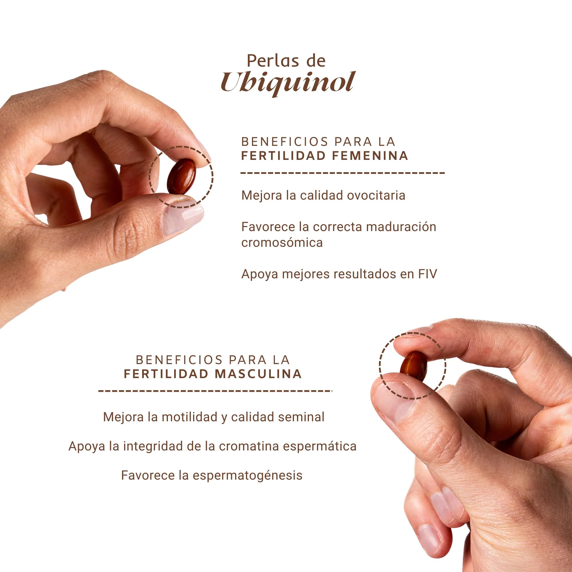 Excellence Coenzima Q10 Ubiquinol Kaneka™ - Suplemento Fertilidad Hombre y Mujer - Antioxidante para Calidad Ovocitaria y Seminal - Fabricado en Japón - 60 cápsulas | EXCELLENCE FERTILITY