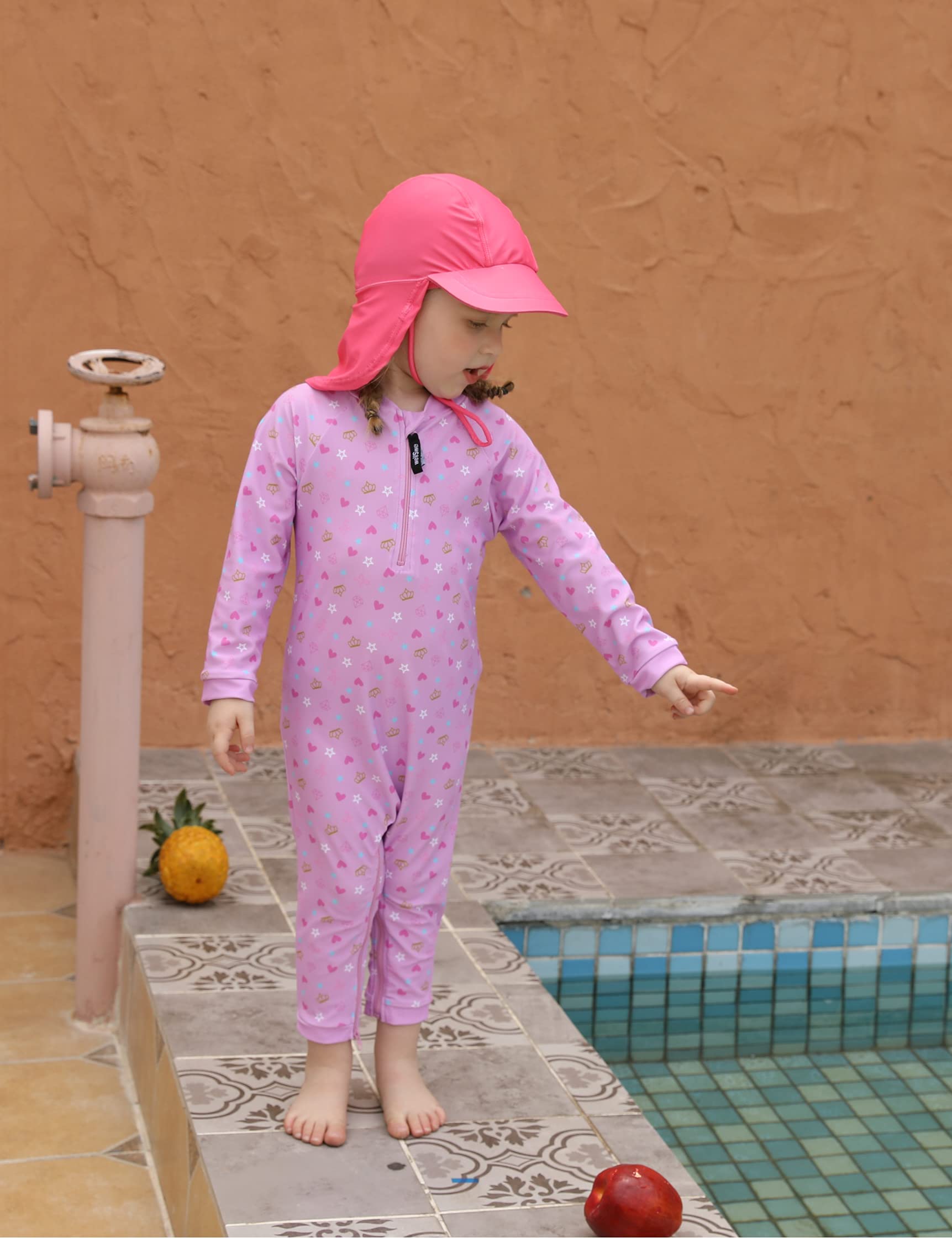 weVSwe Baby Toddler Boy Swimsuit Long Sleeve Baby Swimwear UPF 50+ Sun Protection Rash Guard Swimming Costume with Crotch Zipper 0-3 Years — view 88