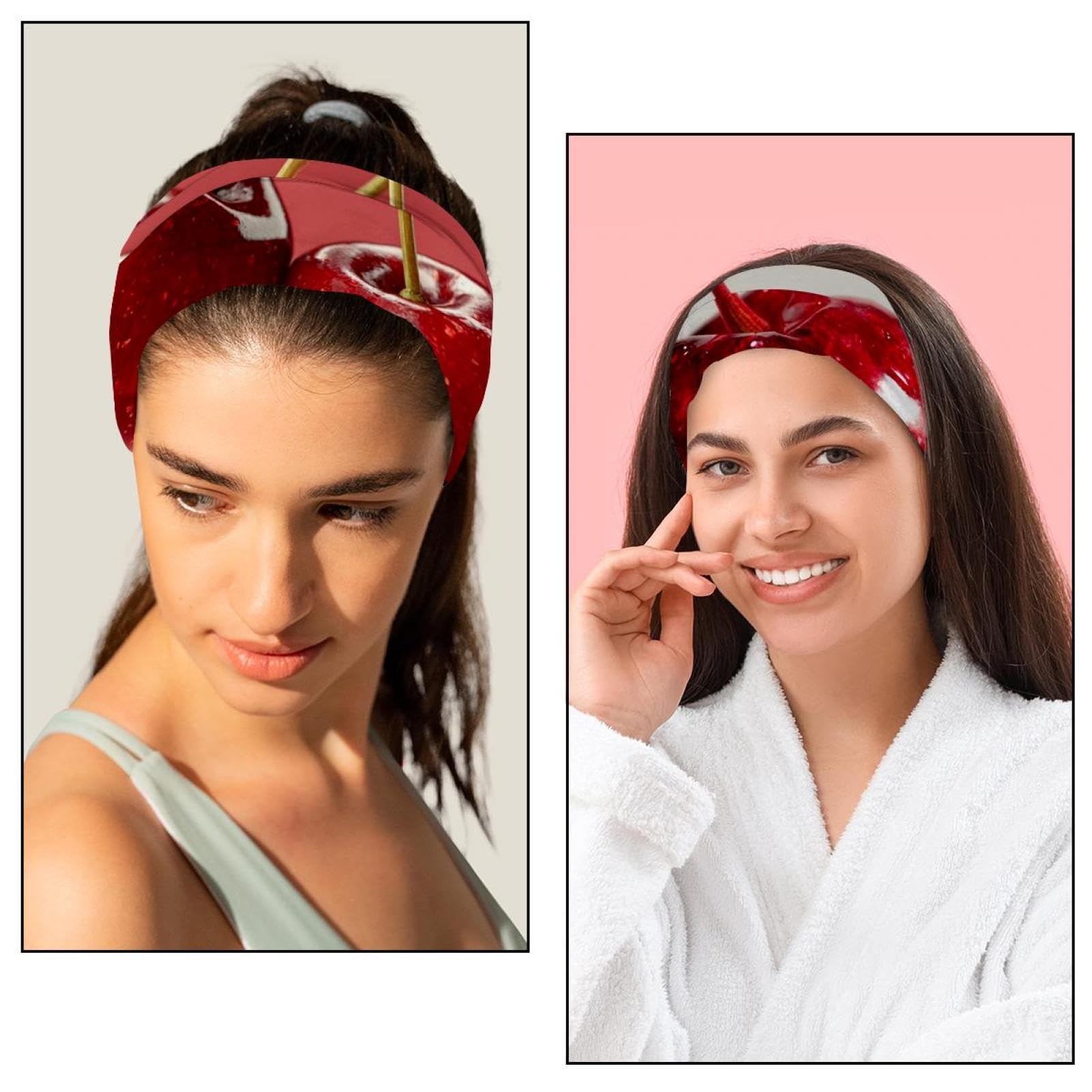 Stirnbänder für Damen, rutschfest, Yoga, Workout, Laufen, Sport, elastische Haarbänder für Damen, Twist-Turban, Haarbänder für Mädchen, 6 Stück