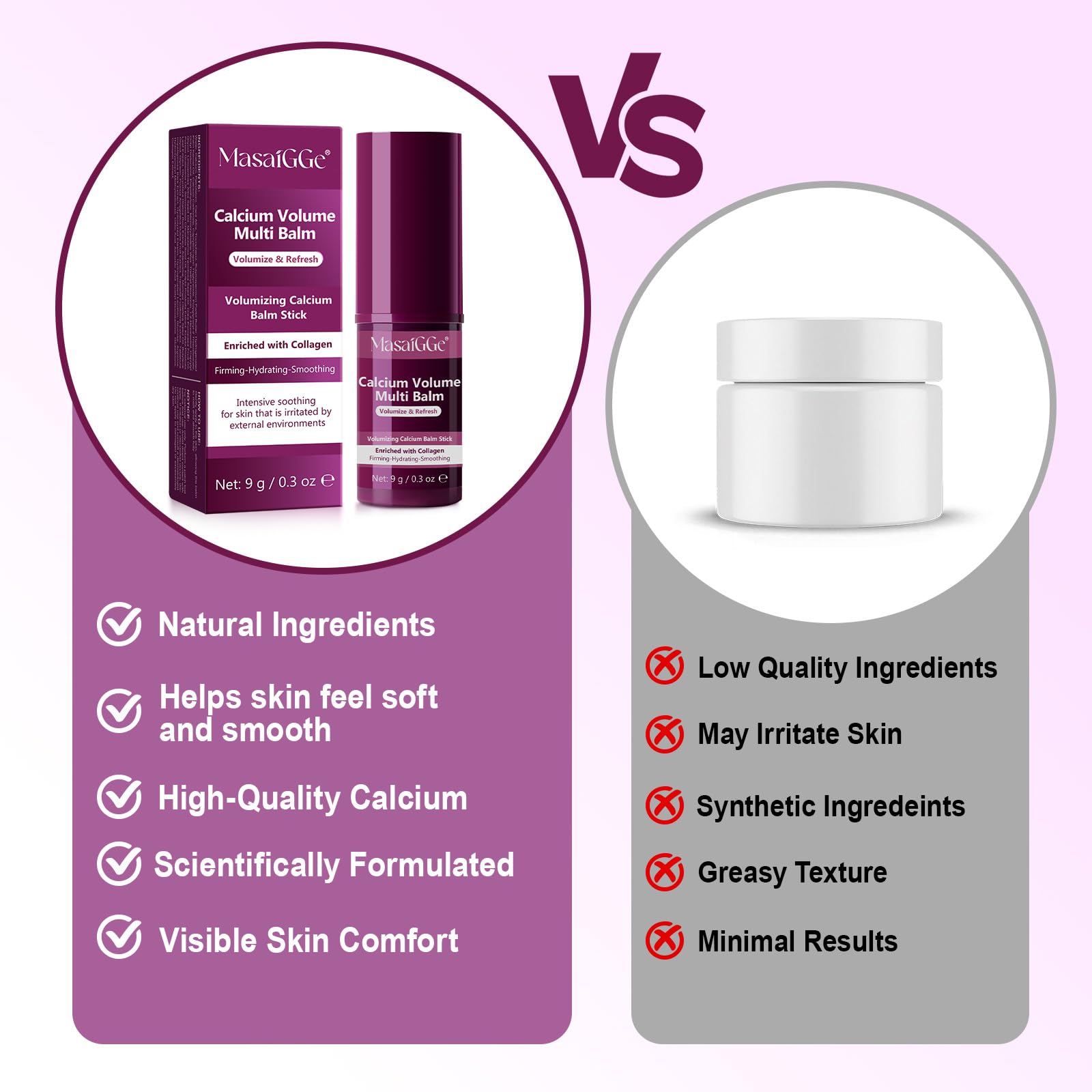 Calcium Volume Multi Balm, Stick Coreano Viso Antirughe, Crema di Calcio Anti-invecchiamento, Anti-caduci, anti rughe, adatto per gli occhi, il viso, il collo