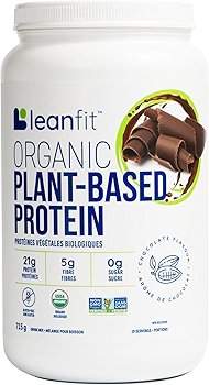 LEANFIT 有机植物蛋白 - 天然香草味