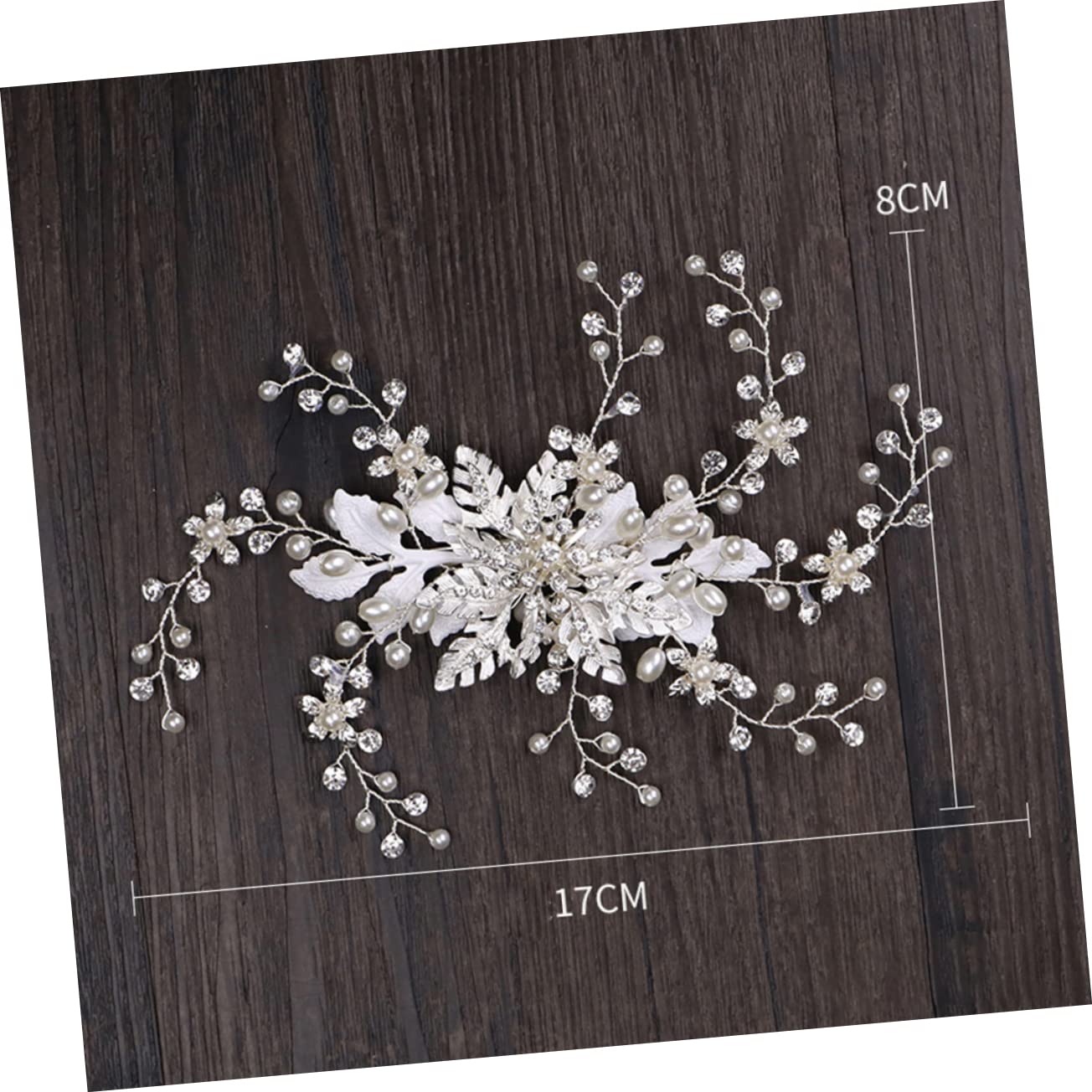 FRCOLOR Juego De 3 Horquillas Elegantes Para El Pelo De Novia Delicadas Y Elegantes Para Peinar El Vestido De Novia.