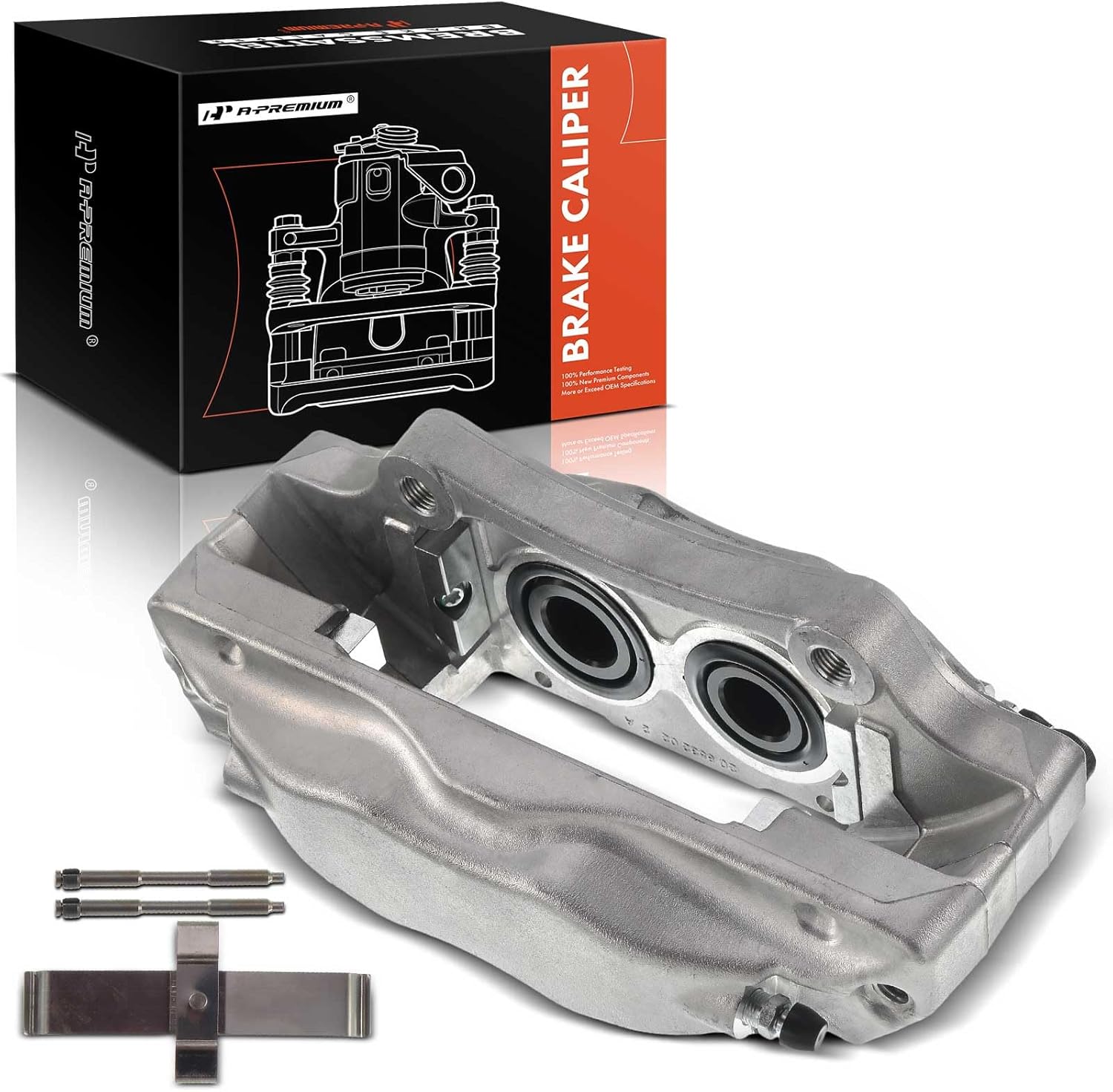 A-Premium Disc Brake Calipers Assembly Compatible with Acura Models - TL Base 2004-2006, TL Type-S 2007-2008