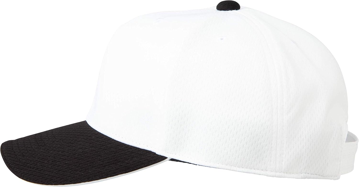 ASICS 3123A442 Baseball Game Cap, Round Square, Six Sides, Junior Sizes, Gold Stage