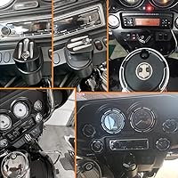 Vista 6 de KATUR Tapa de interruptor de encendido CNC para motocicleta, accesorio CNC de aluminio de corte profundo, compatible con Harley Touring Street Road