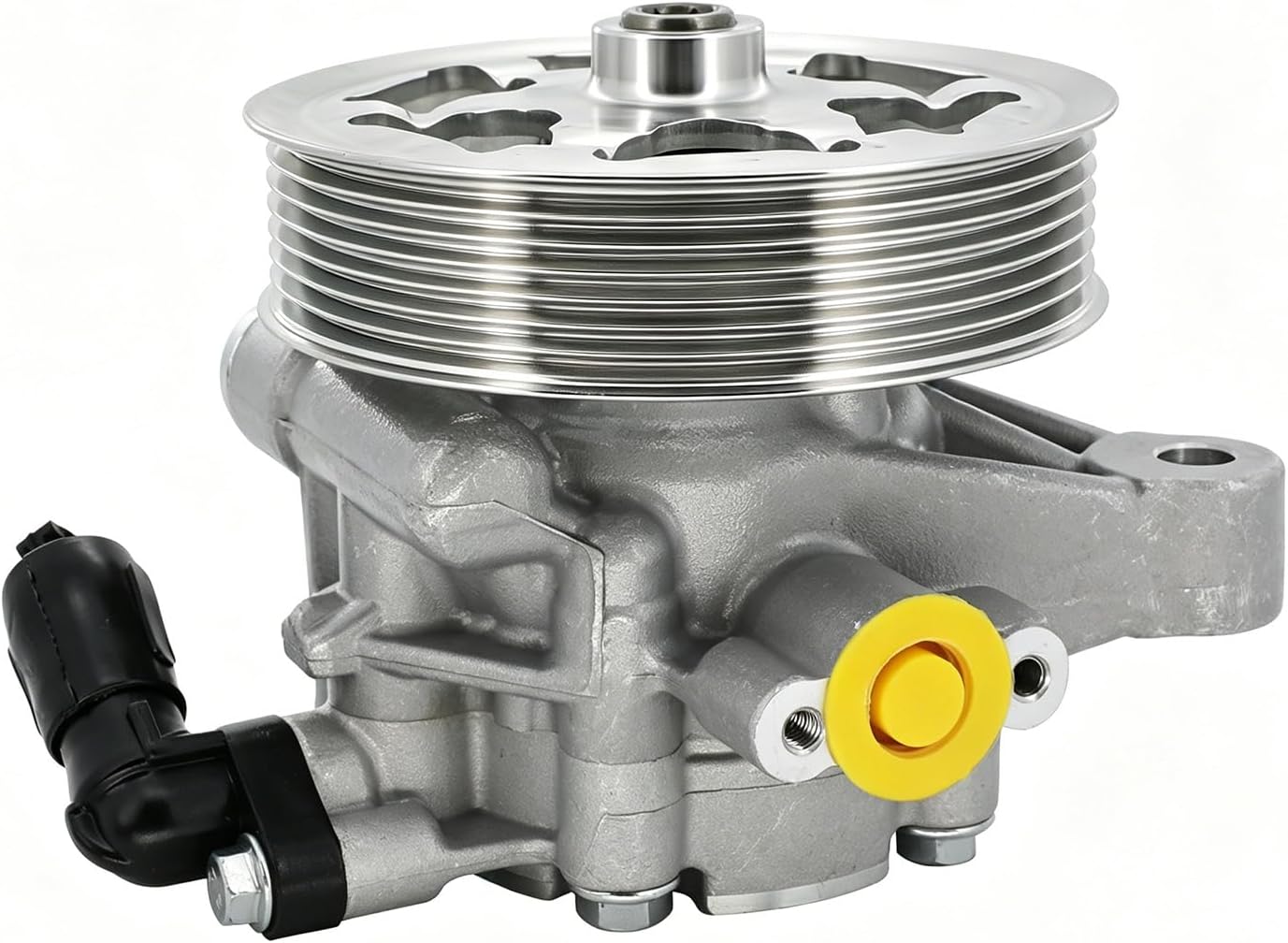 20-312P1 Power Steering Pump with Pulley compatible with Ford Expedition 2003-2006, F150 2004-2008, for Lincoln Mark Navigator Power Steering Pumps Replace 2L7Z3A674BARM 6L3Z3A674C 96-312