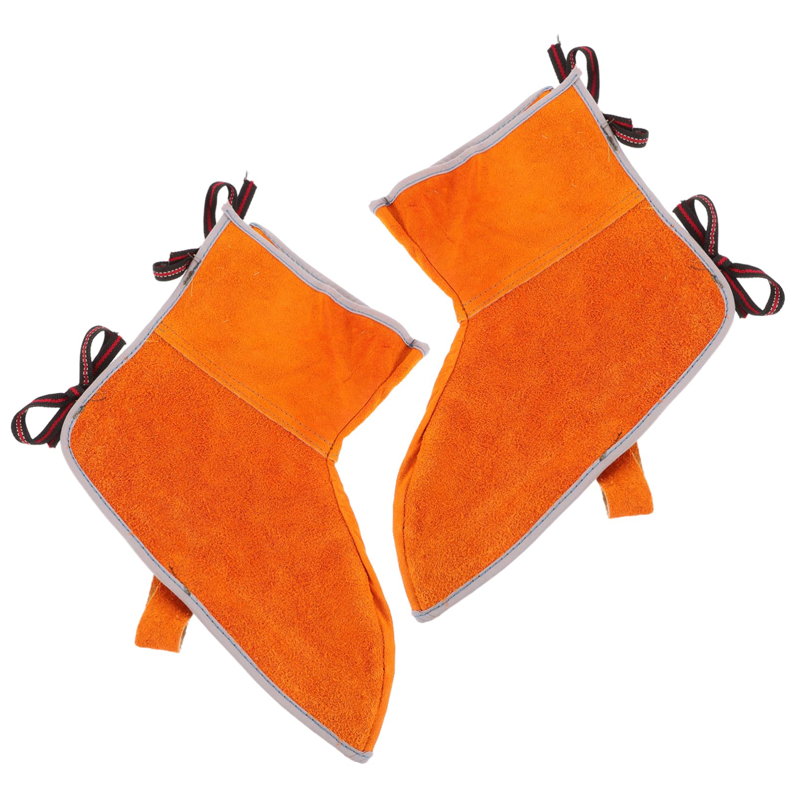 LALAFINA Heatproof Welding Leg Covers Leather Welding Socks Fire Resistant Shoe Guards Protection