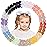 YLEN YHXX 40PCS Hair Bows for Girls 3 Inch Toddler Hair Clips Grosgrain Ribbon Pinwheel Hair Bow with Alligator Clip Handmade Hair Accessories for Girls Toddlers Teens