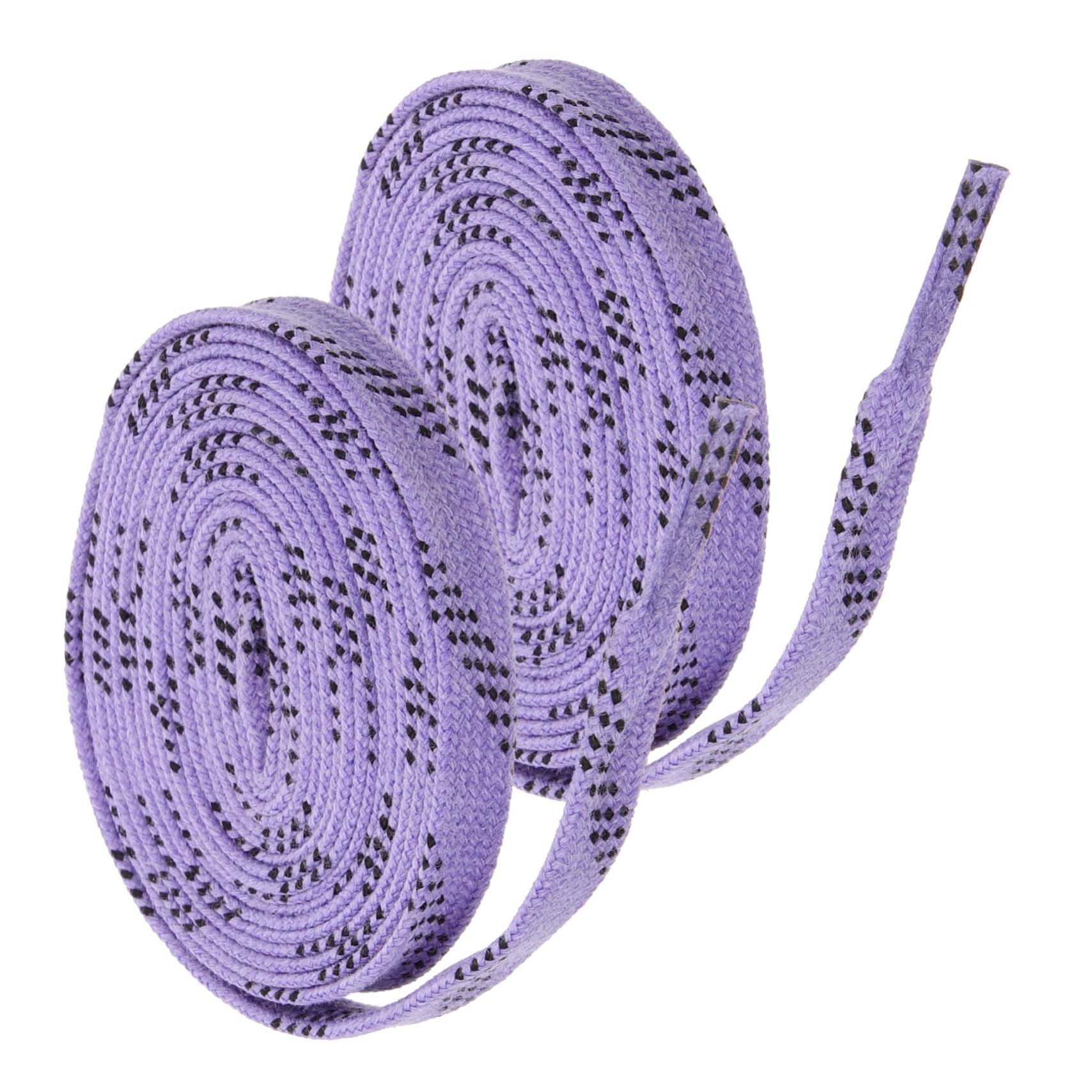 Abaodam Lacets cirés Lacets de Patinage de Hockey sur Glace Lacets de Patins de Hockey cirés Noir Sangles de Chaussures de Sport de Hockey Chaussures Lacets pour Baskets Coton