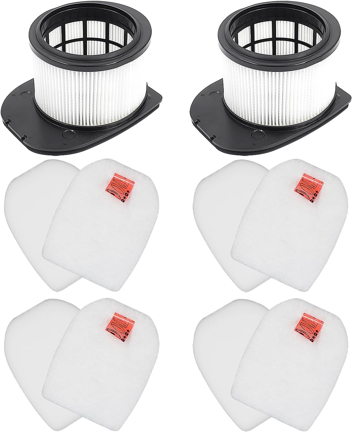 10 Pack Filter Replacement for Shark IZ862H Stratos Cordless Vacuum