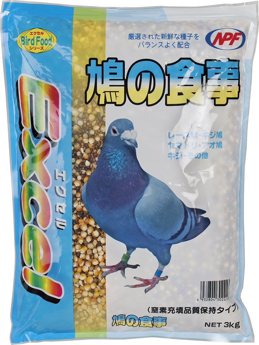 Amazon | エクセル 鳩の食事3kg | ナチュラルペットフーズ | 餌 通販