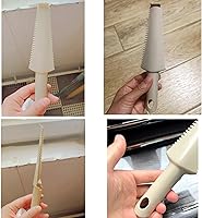 Vista 3 de Paquete de 5 raspadores de limpieza de trapeador plano, almohadillas de microfibra, limpiador de cepillo de alta resistencia, herramienta