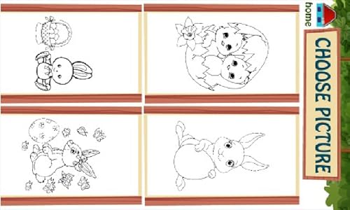 Book Coloring Easter