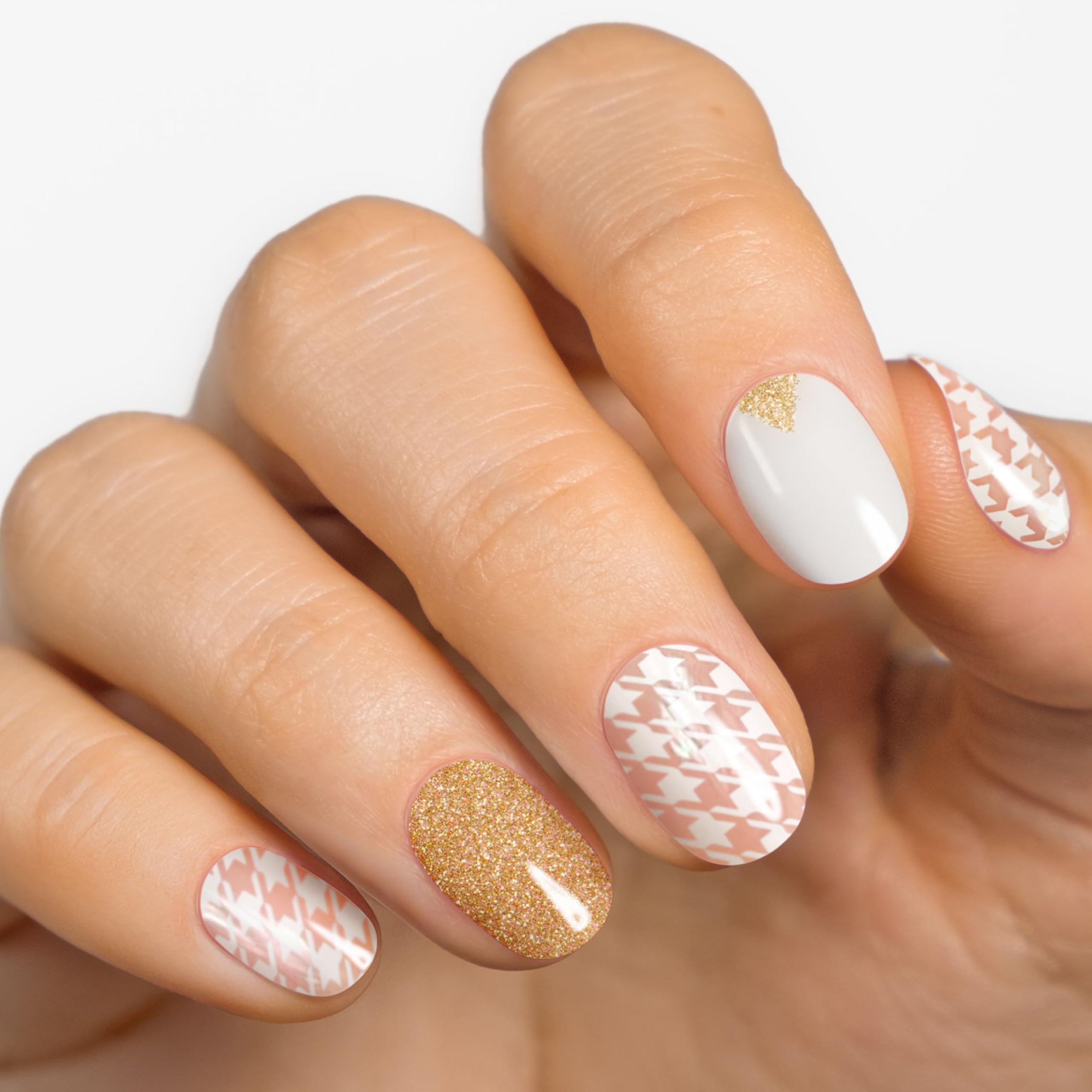 MOYOU LONDON Semi Cured Gel Nail Strips, 20 Pcs. Waterproof Gel Nail Wraps, Cures in Sunlight or UV/LED Lamp - Image 2