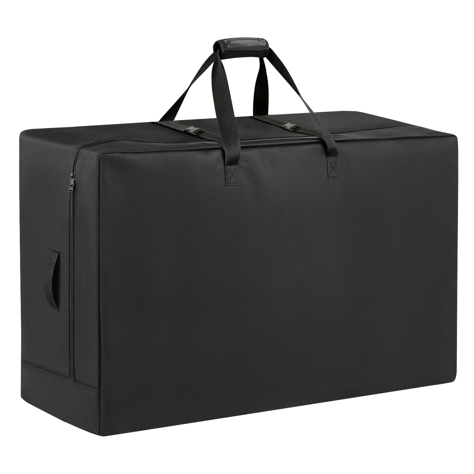 Sacs de matelas pliables, sacs de couvre-matelas triples pliables, sac de transport en tissu Oxford 420D imperméable pour matelas triples pliables (matelas non inclus) (102 cm x 46 cm x 71 cm)