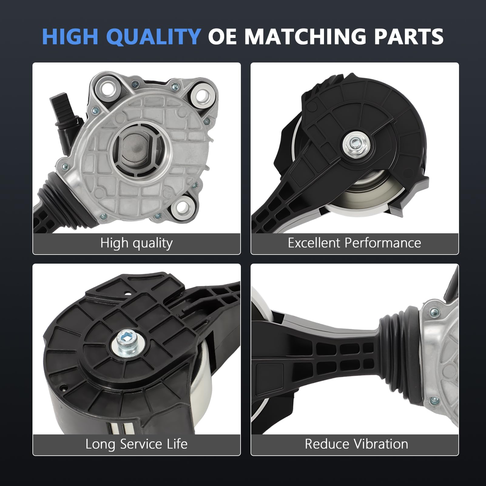 Amazon.com: Drive Belt Tensioner Assembly Kit & Engine Water