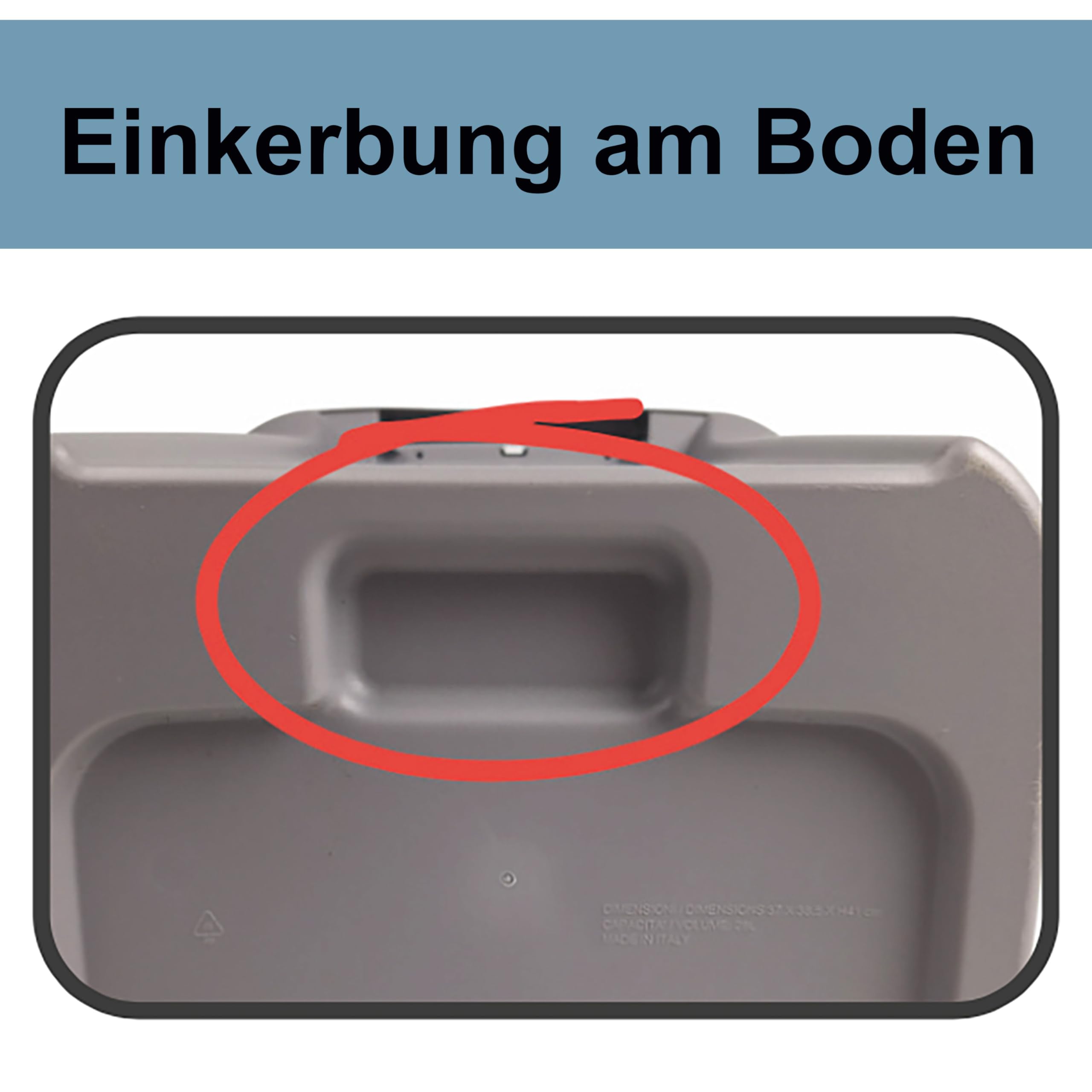 3x Stapelbarer Müllsortierer 28L Grau Faltdeckel GELB GRÜN BLAU 39x37x41cm