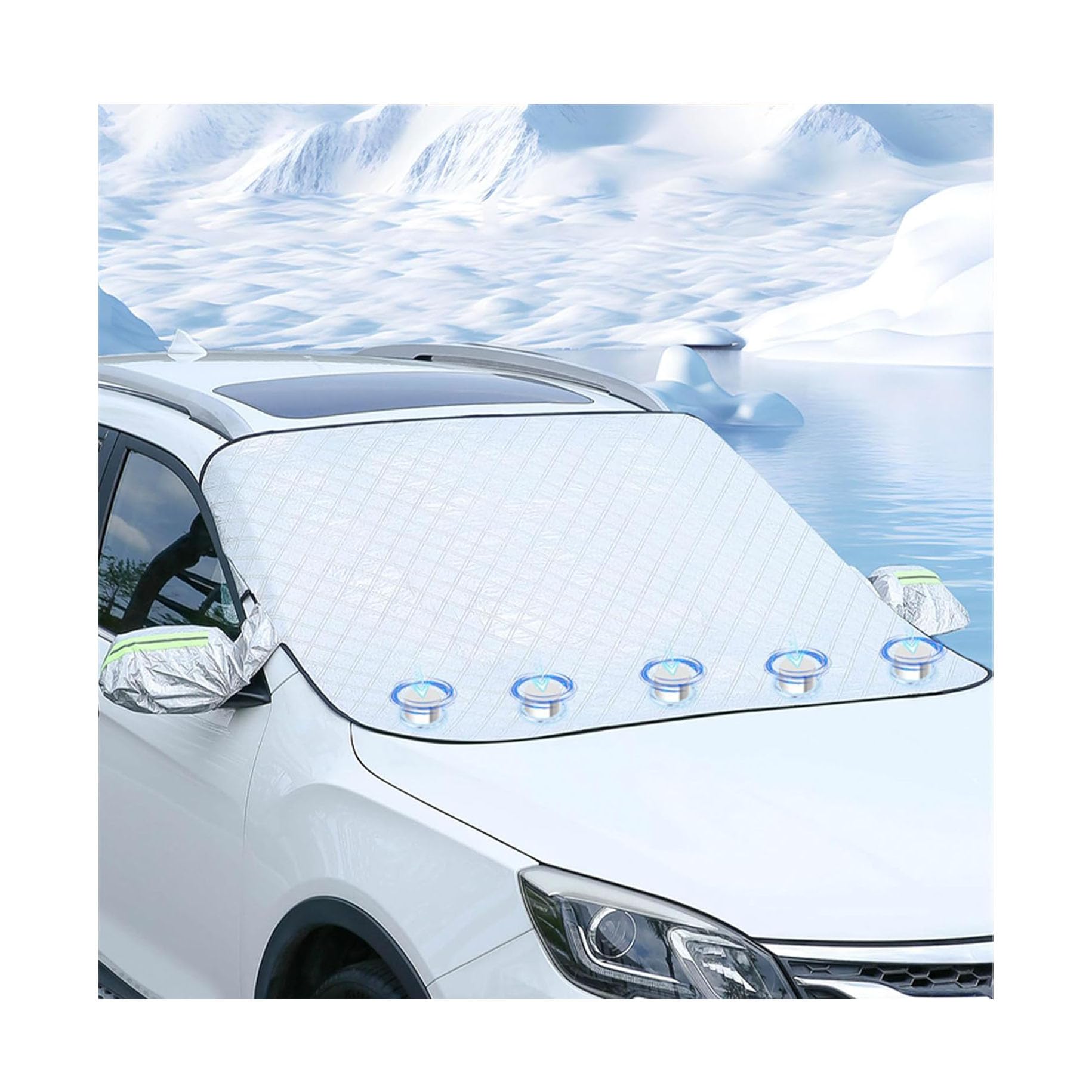 Bâche de brise magnétique Citroën DS4 2011-2018 B7 protection pare-brise