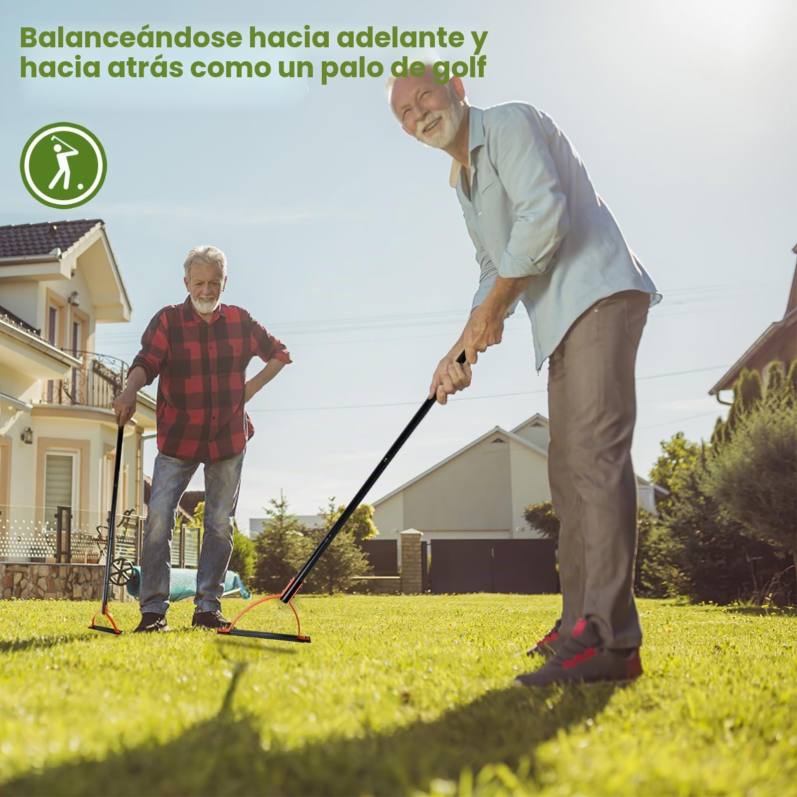 Látigo de hierba con hoja de acero dentado de doble filo, cortador manual de hierba con mango de 30 pulgadas, herramienta de mano para cortar malas hierbas en zanjas de campo de patio