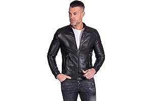 Men's Italian Leather Jacket: Timeless Style, Unrivaled Comfort