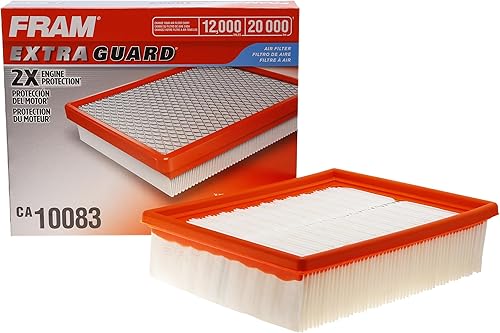 FRAM Extra Guard CA10083 - Filtro de aire de repuesto para Hyundai Sonata 2006-2010 (2.4 L), proporciona protecciĂłn de filtro de hasta 12 meses o FRAM Extra Guard CA10083 - Filtro de aire de repuesto para Hyundai Sonata 2006-2010 (2.4 L), proporciona protecciĂłn de filtro de hasta 12 meses o