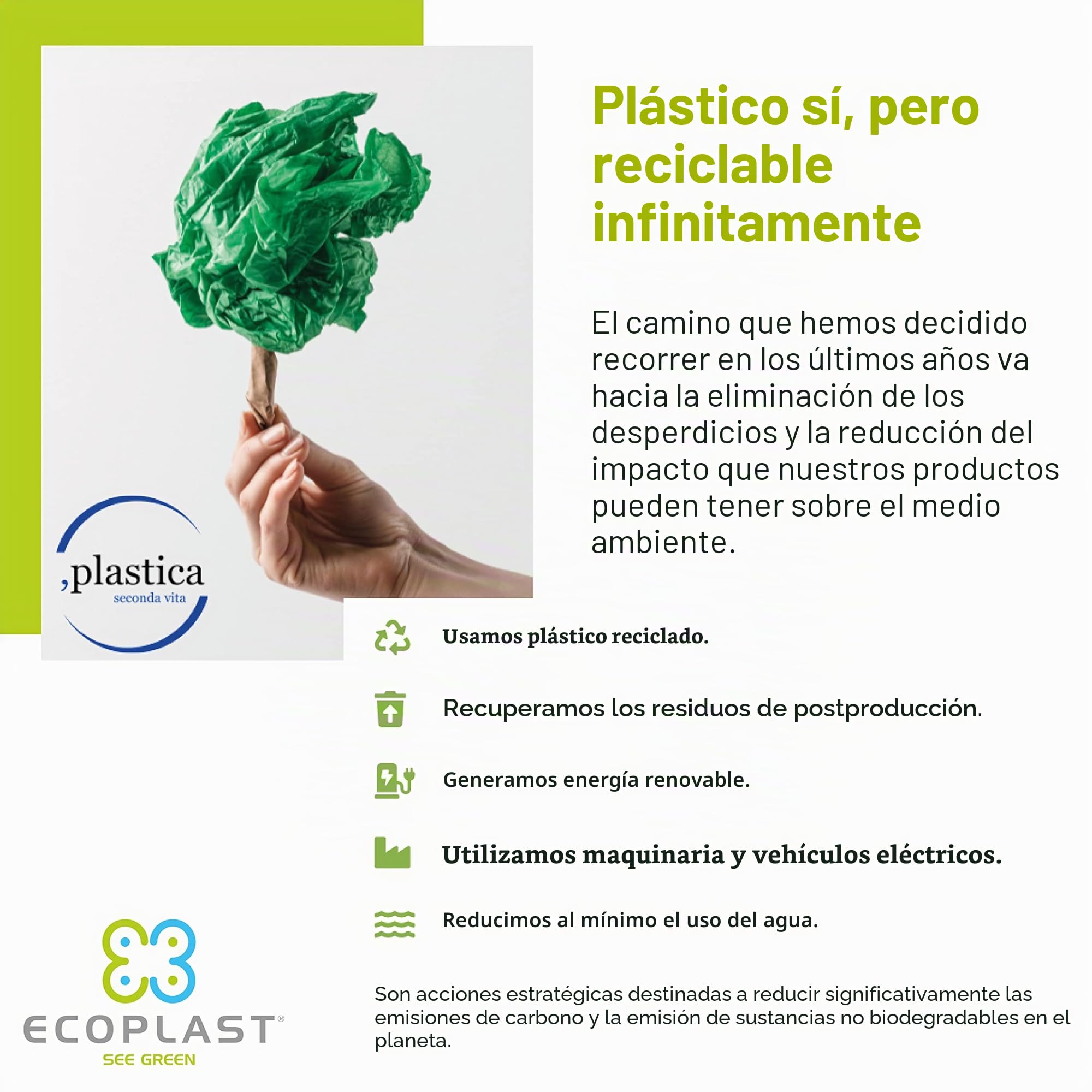 Ecoplast TANICA IN Bidón de plástico 10 litros Neutro