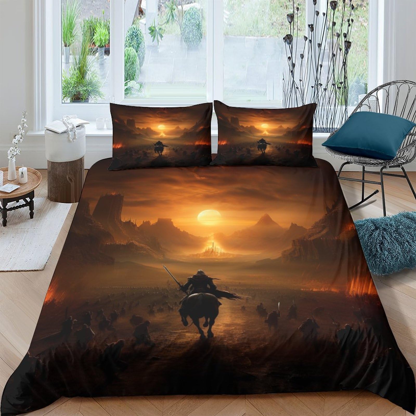 Housse de couette 200x200cm à glissière pour en finir avec le lit froissé