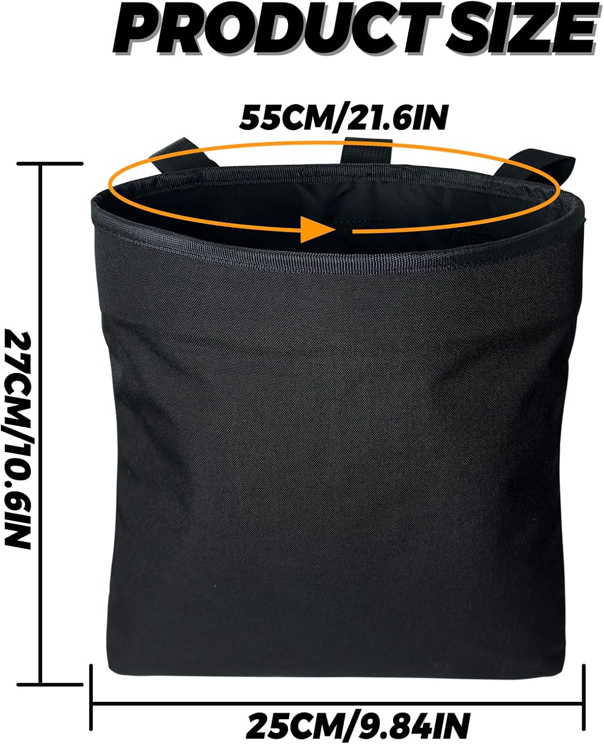 Tactical Bag for Foraging Airsoft Lightweight Molle Roll up Dump Pouch 500D Nylon Collection Pouch Mag Pouch Accessory Bag for Paintball Softair Hiking