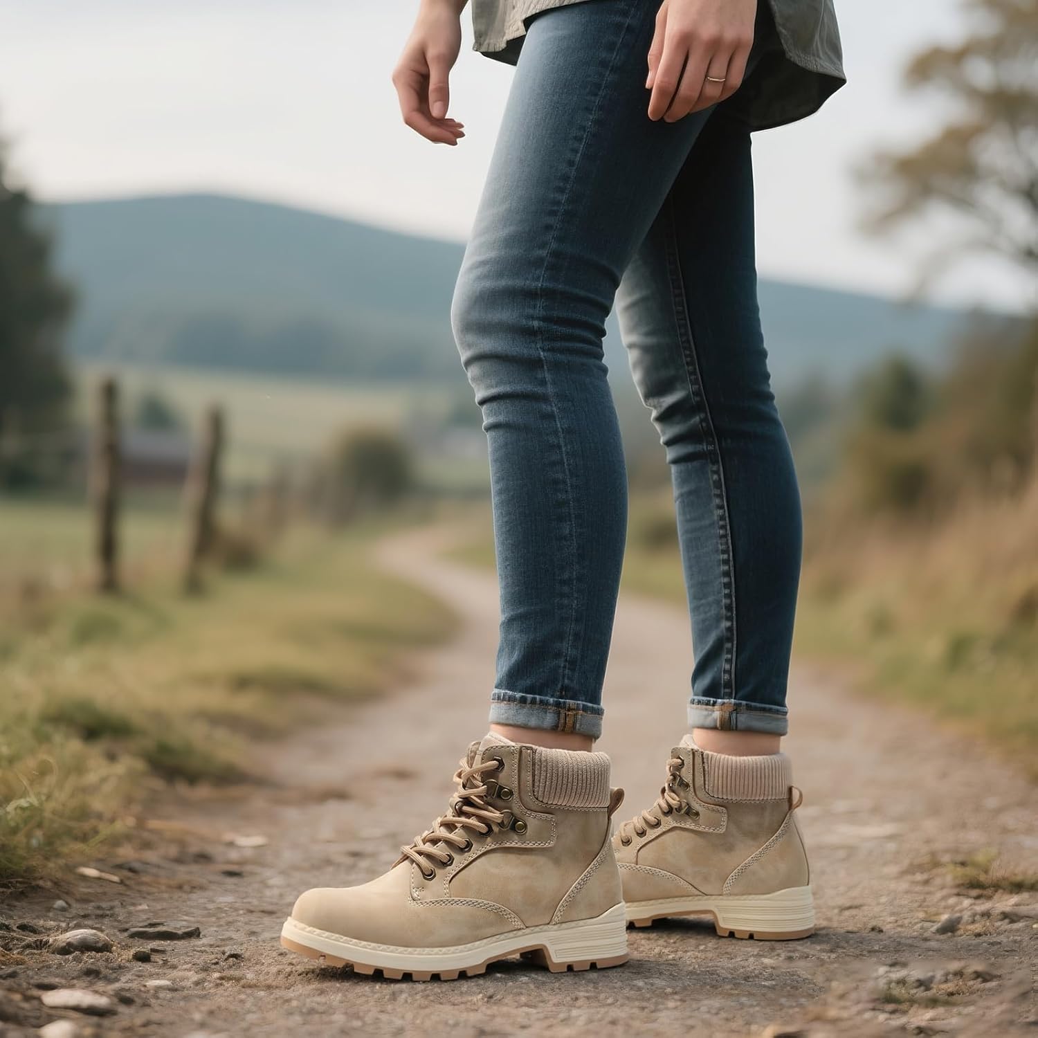 Cestfini Comfortable Hiking Boots for Women - Image 2