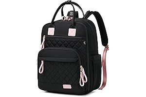 PAOIXEEL Multifunctional Diaper Bag, Multiple Pockets, Wet Pocket, Stroller Clips, Convertible Tote Backpack