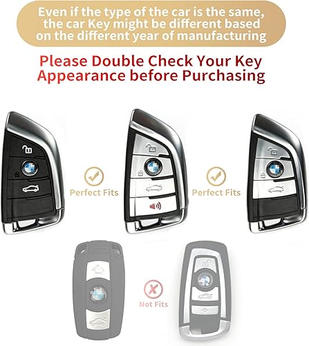 Miniatura 2 de BAIMICE Compatible con funda para llavero BMW. Llavero avanzado de TPU suave compatible con accesorios BMW 1 3 4 5 6 7Series X3 X4 X5 X6 M5 M6 3GT