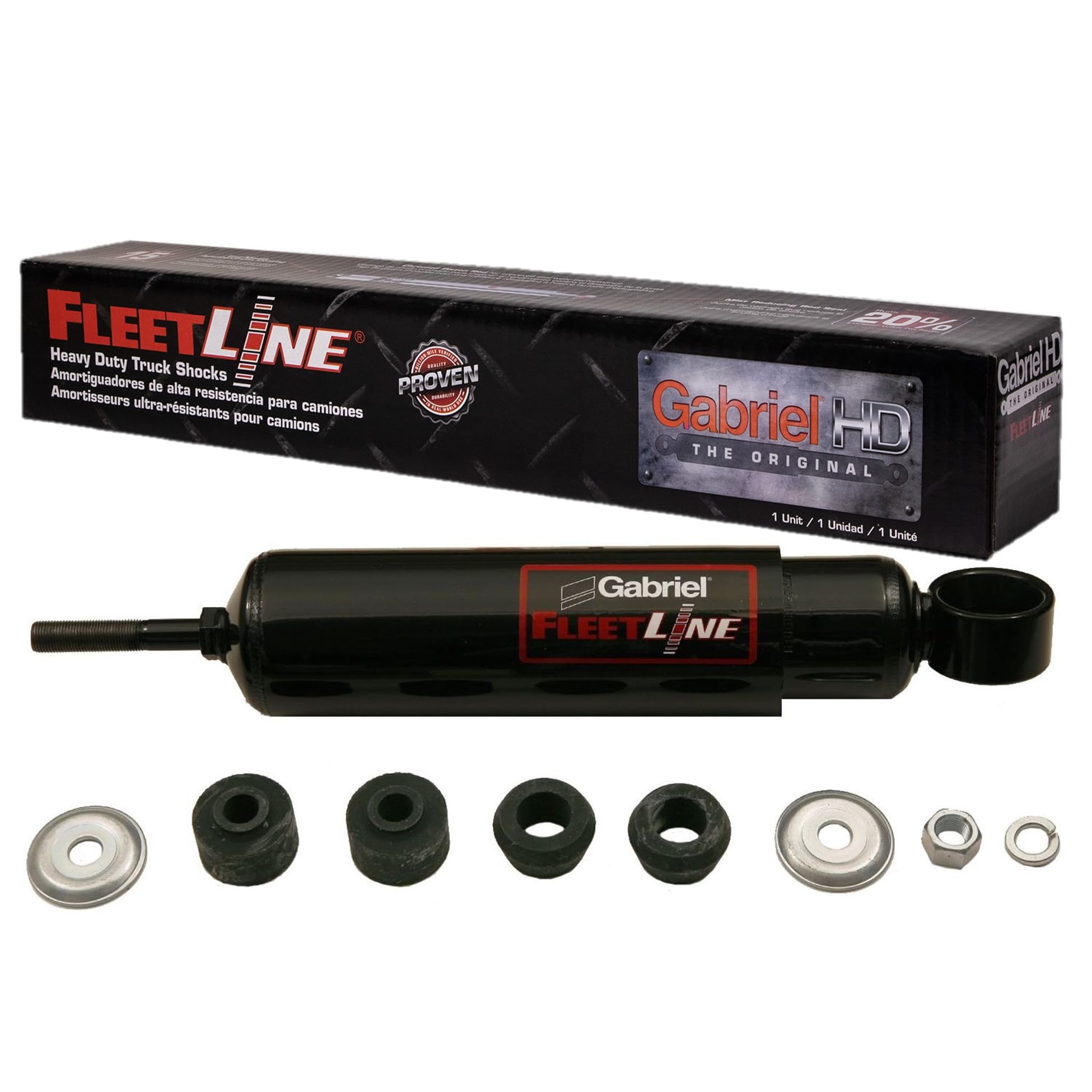Amazon.com: Gabriel 85033 Fleetline Heavy Duty Rear Shock