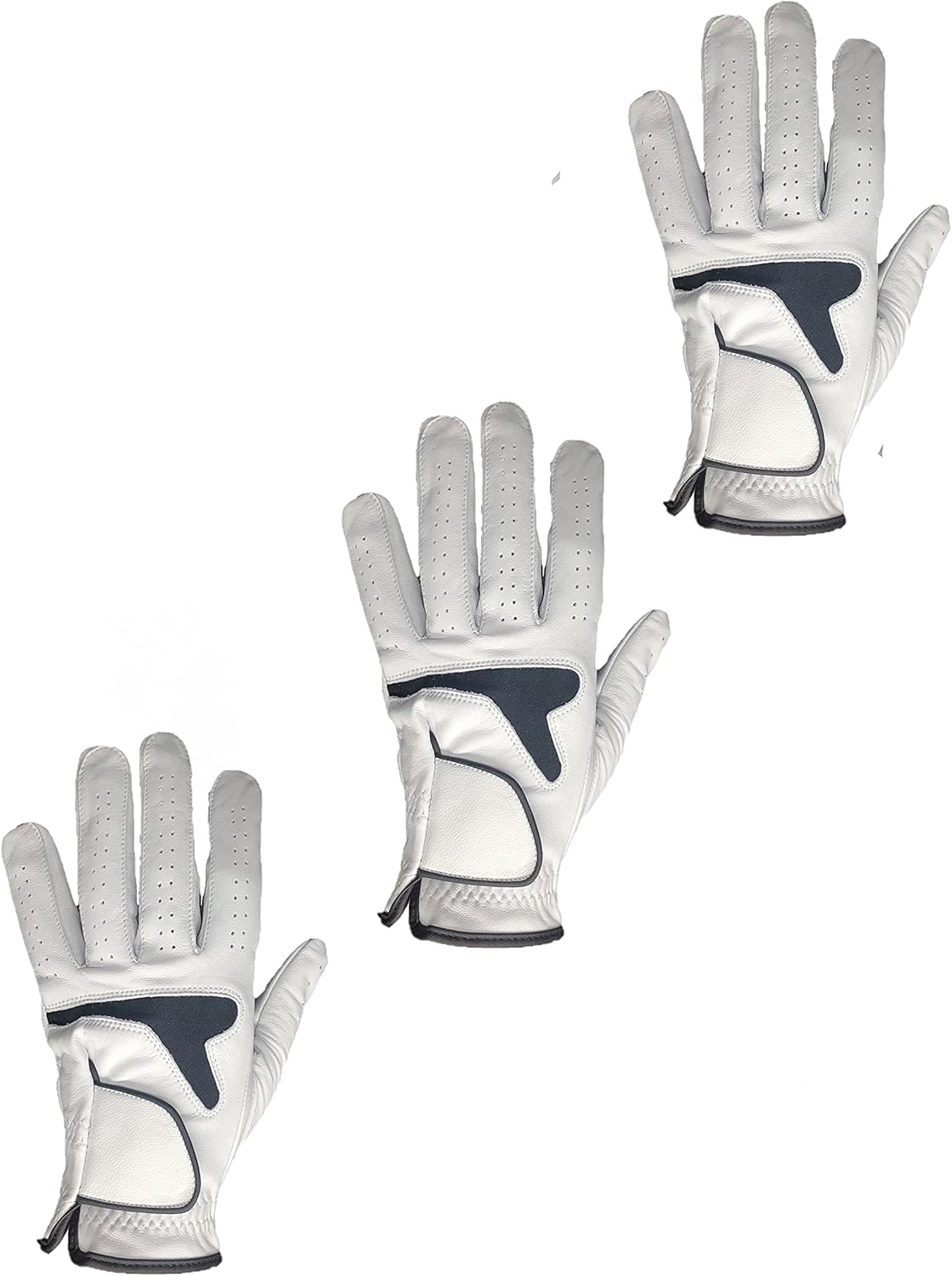3 Mens Cadet EverGrip Cabretta Golf Glove (Left)