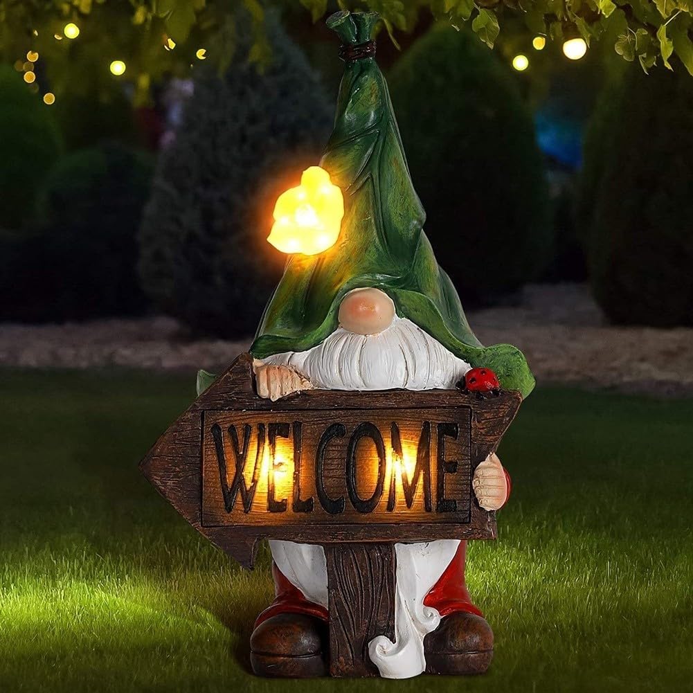 per Decorazione da Prato con per Luce Notturna Automatica per