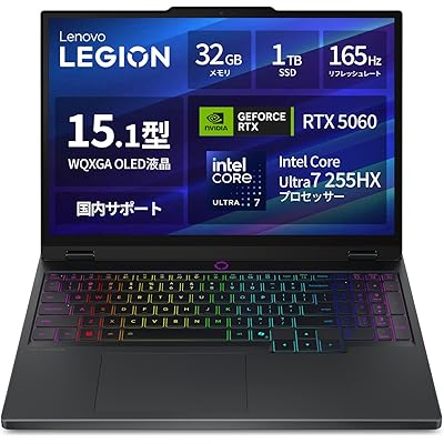 Lenovo ゲーミングノートPC ゲーミングPC Legion 5i Gen10 15.1インチ Intel® Core Ultra 7 プロセッサー搭載 2 …