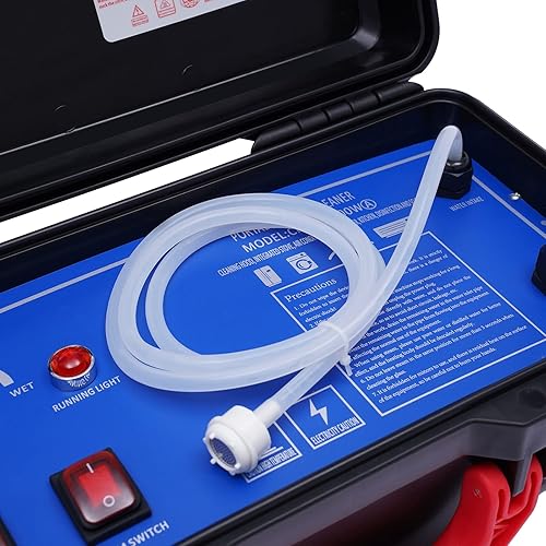 Miniatura 6 de Limpiador de vapor de mano de 1700 W, limpiador de vapor a presión de 110 V 3-5 bar, limpiador de vapor portátil resistente 3 en 1 para auto de
