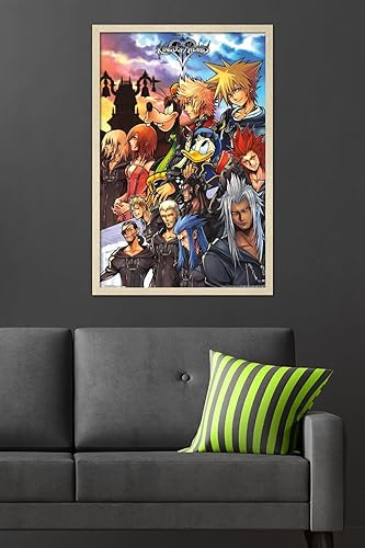 Vista 86 de Trends International Disney Kingdom Hearts - Póster de pared de grupo, 14.725 x 22.375 pulgadas, versión premium sin marco