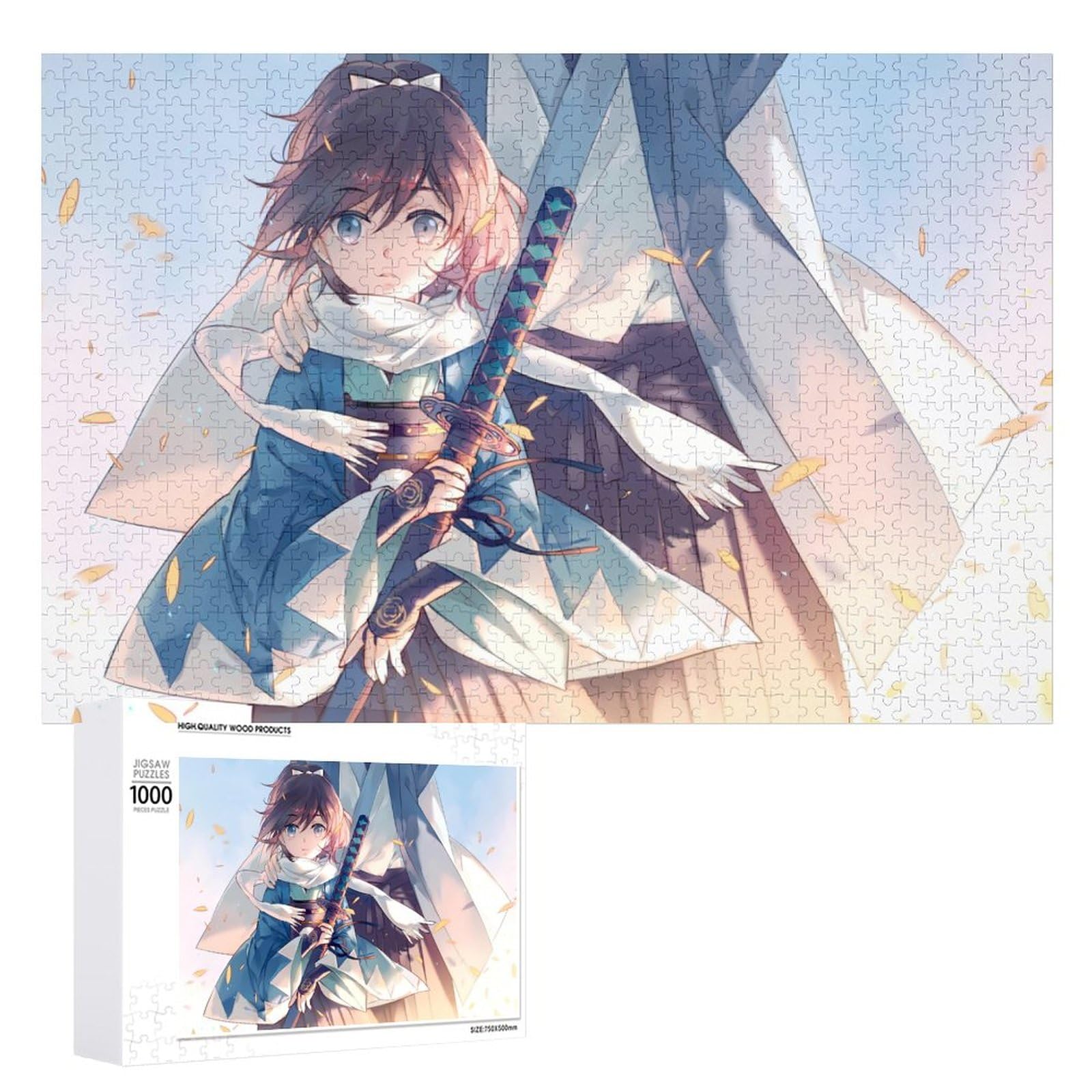 Amazon.co.jp: 刀剣乱舞 青い目 大和守安定 ジグソーパズル