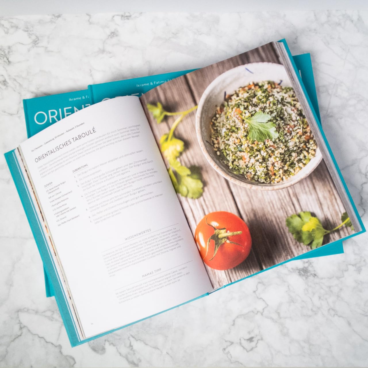 Orient Vegan: Aromatisch, würzig, bunt. Mehr als nur Mezze, Tajine und Taboule: Über 60 arabische Rezepte natürlich vegan oder vegan interpretiert. Das vegane Kochbuch für orientalisches Essen!