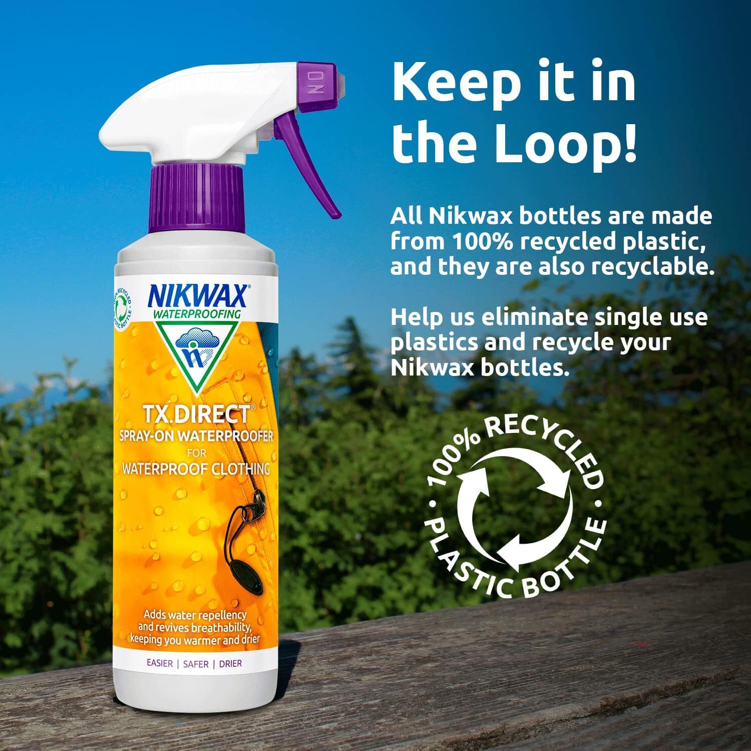Nikwax Tx Direct Spray de impermeabilización