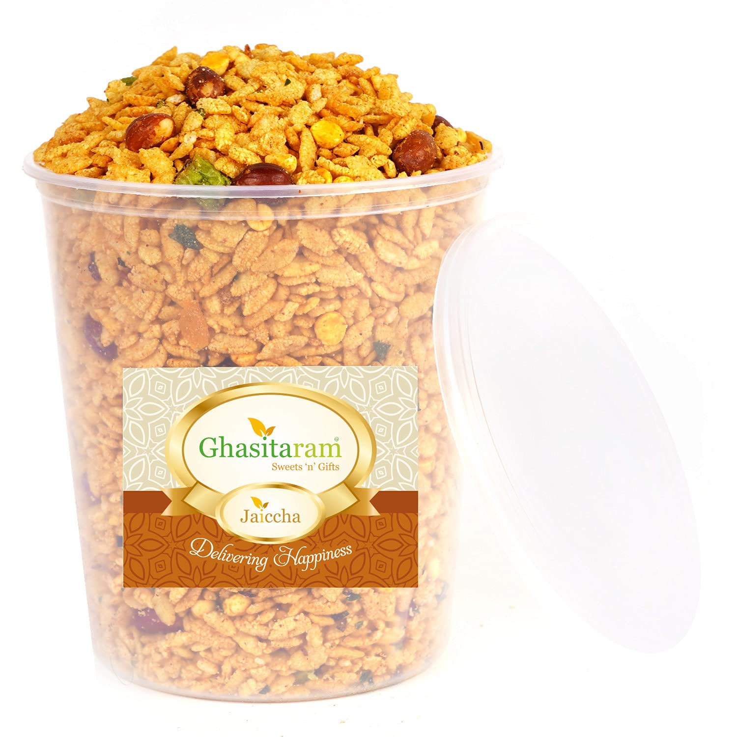 Jaiccha Ghasitaram Roasted Mahalaxmi Chiwda 300 gms |Diwali,Holi,Rakhi,Valentine,Christmas,Birthday,Anniversary,Gift for Her,Him,Mothers Day,Fathers Day|