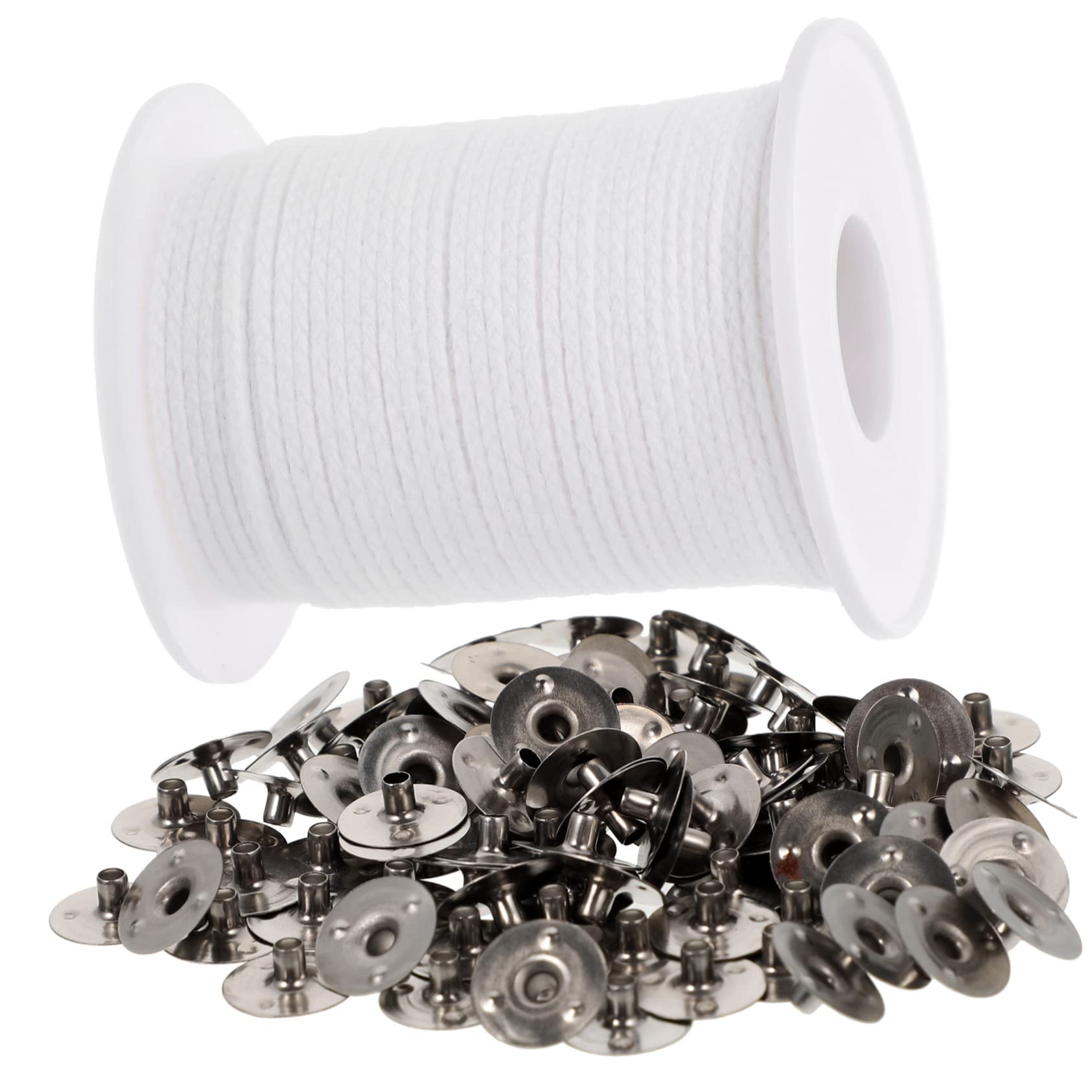 DIYEAH 1 Set DIY Candle Making Wicks Cotton Wicks for Candles for Candlemaking