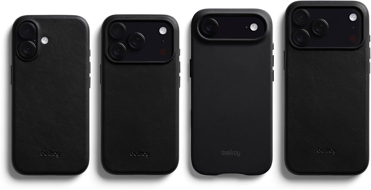 Bellroy Phone Case for iPhone 17 Pro Max (Leather Phone case) - Nightsky
