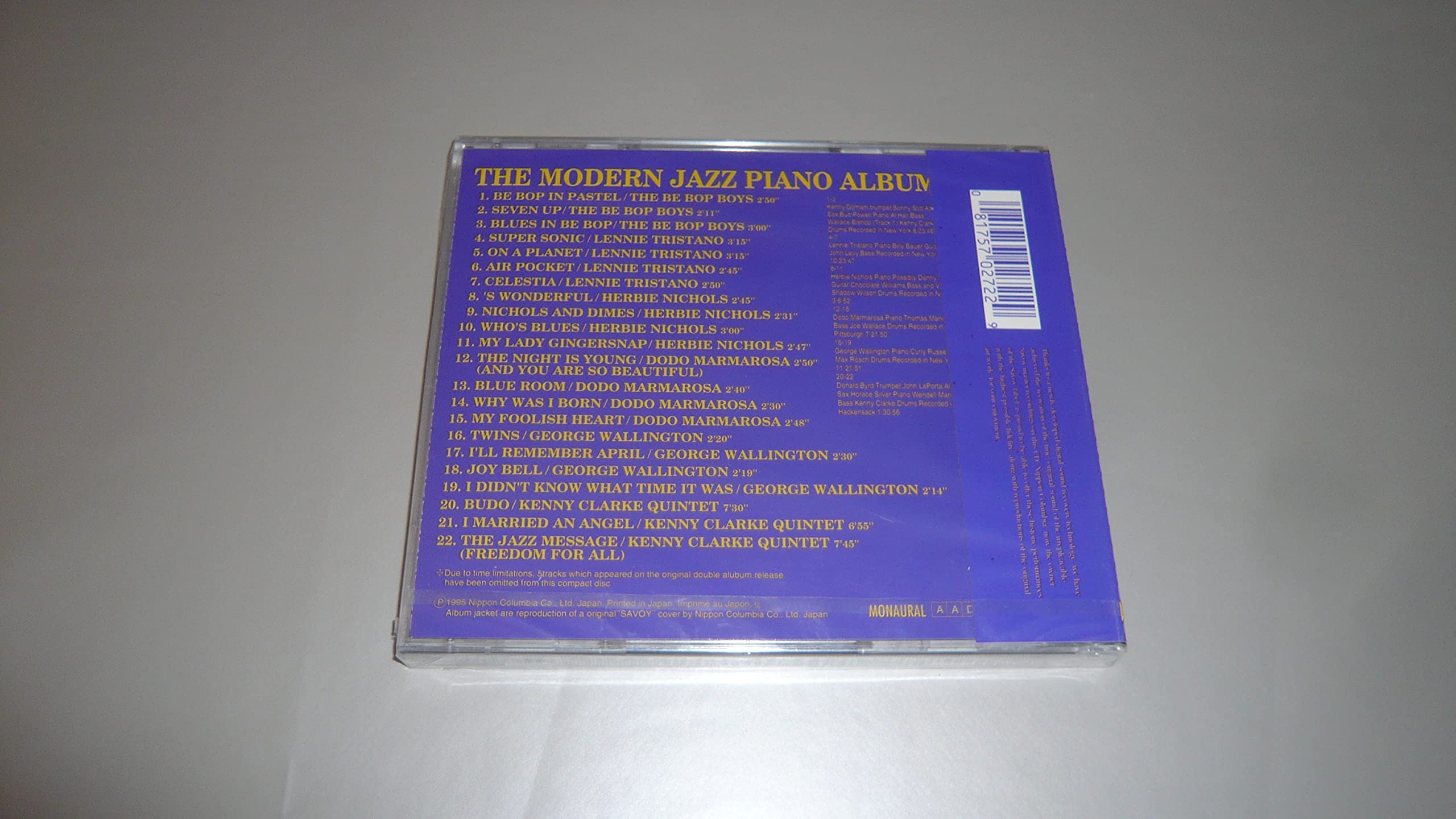 The Modern Jazz Piano album