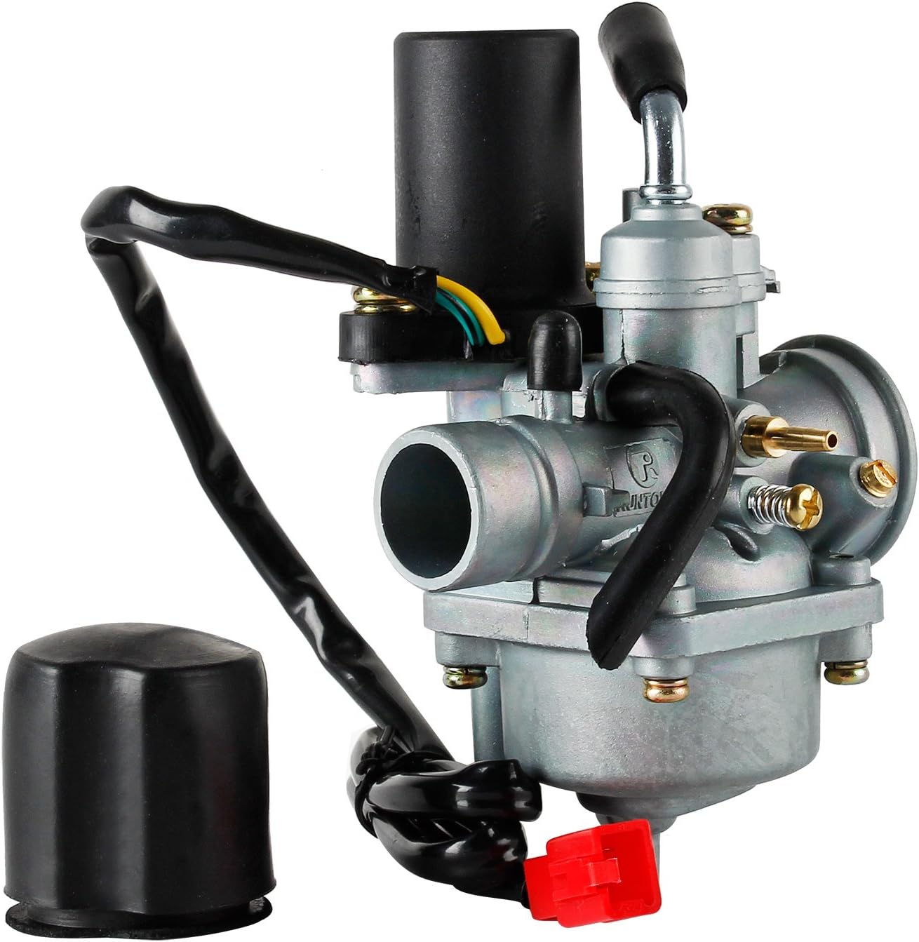 Vergaser mit E-Choke Ansaugstutzen für Rex RS 400/RS 450/RS 460/GY6 50cc/GY6 a