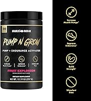 Vista 1 de Pila de construcción muscular no estimulante: Pump-N-Grow Preentrenamiento sin cafeína, proyecto a granel fórmula de construcción de masa