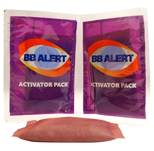 Brandeburgo 88091200BB Activador individual Pack de alerta para cama Bug Monitor Pack de 12