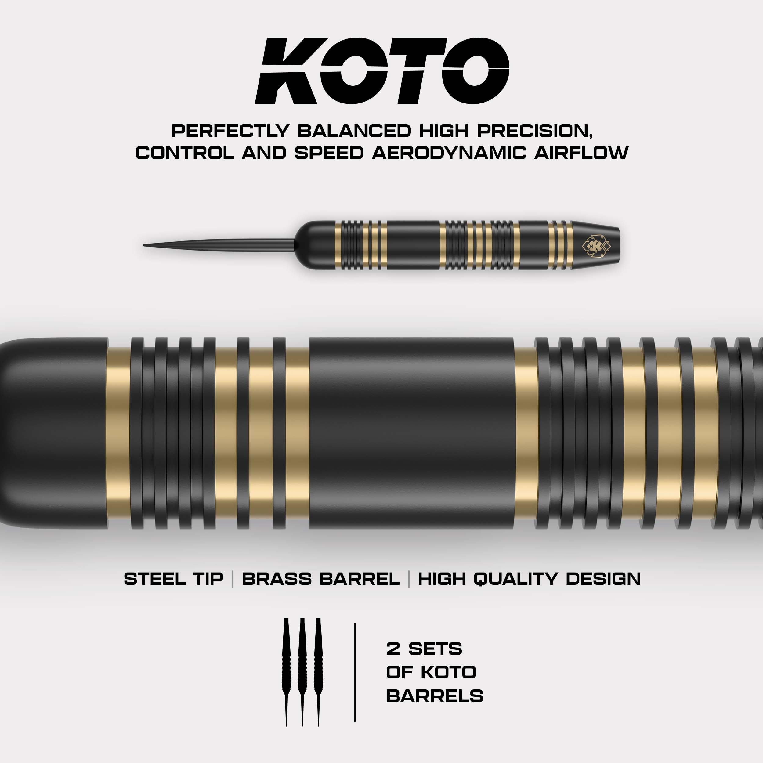 KOTO King Pro Opona ochronna Dart zestaw