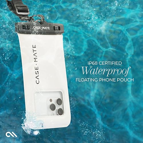 Miniatura 3 de Case-Mate IP68 Waterproof Phone Pouch - Floating Waterproof Phone Case with Crossbody Lanyard - Beach Cruise Ship Travel Essentials - Compatible