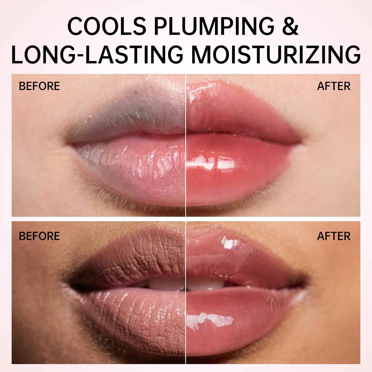 CATKIN Serum Plumping Lip Gloss, Hydrate & Volumize, Juicy Shine, 90% Nourishing Essence, Long Lasting and Non-Sticky - Image 3